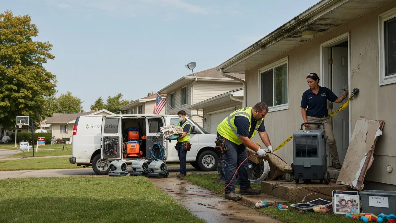 Water Damage Restoration in Vandalia, OH near me
